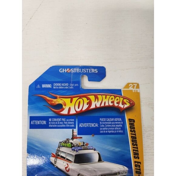 Hot Wheels Mattel Mini Car 2010 Models Ghostbusters Ecto-1 1959 Die Cast - Picture 4 of 5